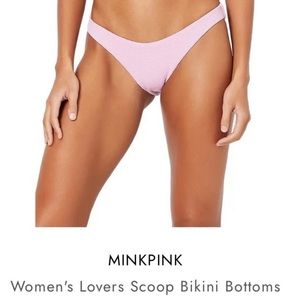 Minkpink lovers scoop bikini bottom size small